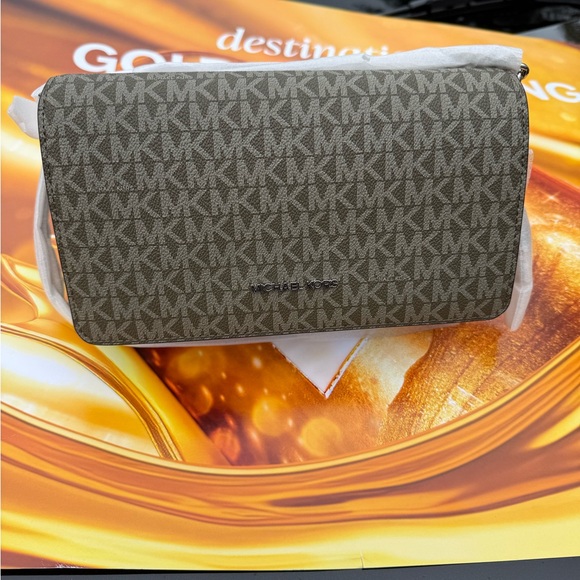 Michael Kors Handbags - Michael Kors Monogram Olive Green crossbody Bag